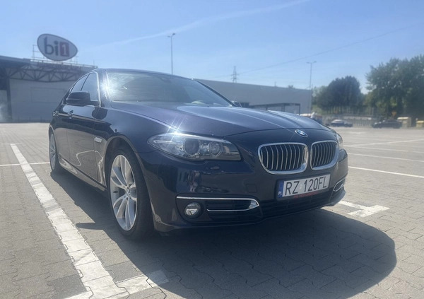 BMW Seria 5 cena 85900 przebieg: 75600, rok produkcji 2016 z Rzeszów małe 277